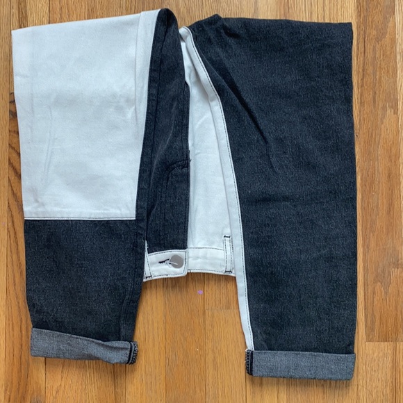 Boohoo Blue - Black and White Jeans - Picture 7 of 13